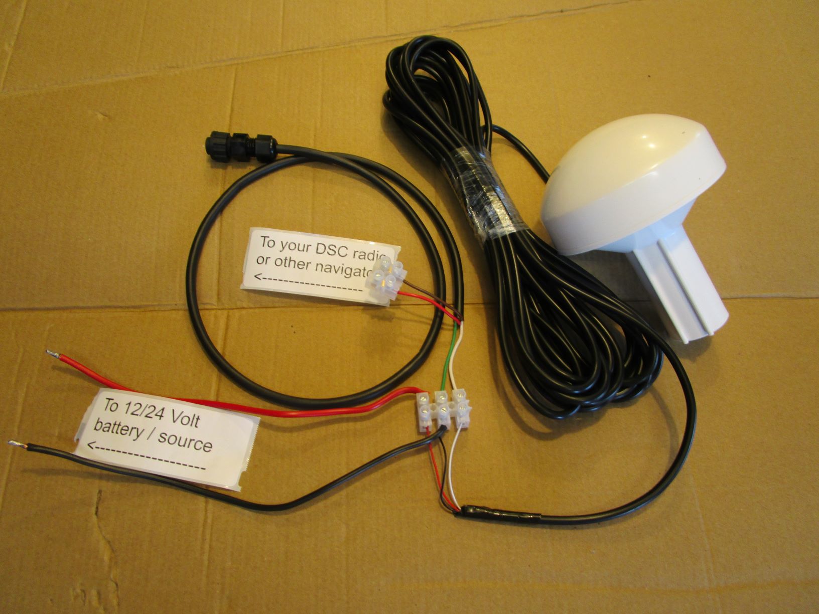 Waterproof Marine GPS Receiver Antenna Raymarine C70 C80 C120 E80 NMEA 0183  E120